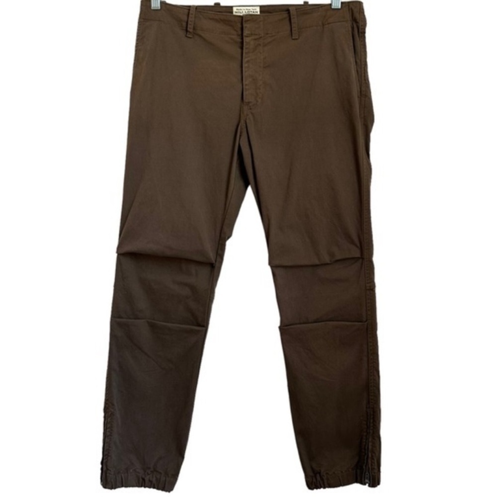 Nili Lotan French Military Style Brown Pants Size 6 - Picture 7 of 12
